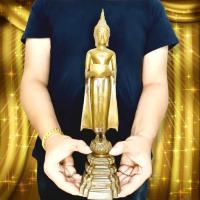 ราคา หลวงพ่อวัดบ้านแหลม ปี2500(หลวงพ่อ5พี่น้อง)พระดีพิธีใหญ่(สูง32ซม.)เนื้อทองเหลืองผสมชนวนเก่า พระอุ้มบาตร (13893314073)