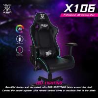 ราคา เก้าอี้เกมมีไฟ NUBWO X106 LED LIGHTING GAMING CHAIR เก้าอี้เกมมิ่งเกียร์ไฟ LED 7สี (4045929604)