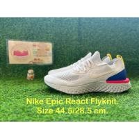 ราคา Nike Epic React Flyknit. Size 44.5/28.5 cm. #รองเท้ามือสอง #Nike #Adidas #Asics #Mizuno #ผ้าใบ #วิ่ง #เดิน #ออกกำลังกาย (28428733514)