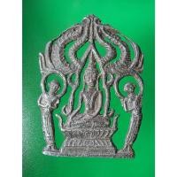 ราคา พระปรุหนัง พิมพ์ใหญ่ ฐานสูง บัวขีด กรุวัดราชฯ อยุธยา เนื้อตะกั่วสนิมดำ ขนาด 4x6.5 cm (310169) (46305669972)