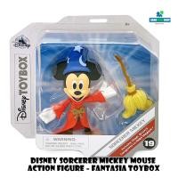 ราคา พร้อมส่ง Disney Sorcerer Mickey Mouse Action Figure – Fantasia Toybox ของแท้ ของใหม่ (18901243871)