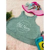 ราคา Old Navy เสื้อกล้าม เอวลอย เสื้อ ครอป แฟชั่น เด็กผู้หญิง Size 5T (22879704201)