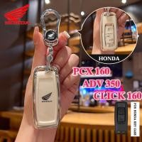 ราคา Honda click160 กุญแจรถ Honda pcx160 ฝาครอบพวงกุญแจสําหรับ Honda pcx160 click160 รถจักรยานยนต์ adv 350 Forza350 Vision giorno ตะกั่ว scoopy (28421997529)