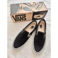 ราคา รองเท้า VANS วินเทจ Slip on สีดำ Made in USA ของแท้ Deadstock จากยุค 90s (26289620053)