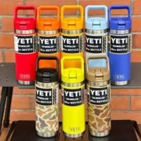 ราคา ขวดเก็บอุณหภูมิ Yeti Rambler 18OZ Bottle With Straw Cap ของแท้ (28018858552)