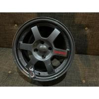 ราคา ล้อแม็กรถเก๋ง TE37 งานJP ขอบ15 กว้าง7“ ออฟ35 สีเทากัน (24268495753)