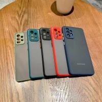 ราคา [ ส่งจากไทย ] Case Samsung galaxy A23 4G เคสกันกระแทก ปุ่มสีผิวด้าน ขอบนิ่มหลังแข็ง Samsung A23 4G เคสโทรศัพท์ (18825016518)