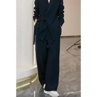 ราคา ชุดเซ็ท ผู้หญิงไซส์ใหญ่ ชุดสูท2ชิ้น（เสื้อสูท+กางเกงขากว้างยาว） สไตล์เกาหลี แฟชั่นหน้าหนาว สําหรับสาวอวบ 42-100 กก.ใส่ได้ (25051280563)