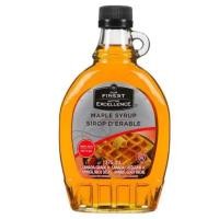 ราคา Our Finest 100% Pure Maple Syrup Grade A Amber, Rich Taste, 375 mL (49454865492)