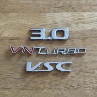 ราคา โลโก้ 3.0 VN TURBO VSC ตัวหนังสือฝาท้าย FORTUNER (จำนวน 3 ชิ้น) (20070706340)