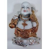 ราคา Ceramic รูปพระสังขจายยืนร่ำรวย ขนาด 7x6.5x10.5 (24856767894)