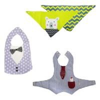 ราคา GraceKids ผ้ากันเปื้อนสำหรับเด็ก (คละลาย) กันน้ำลาย กันอาหาร ทำความสะอาดง่าย ผ้ากันเปื้อนเด็ก ผ้าฝ้าย นุ่ม ไม่ระคายเคือง (6242119914)