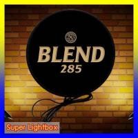 ราคา Blend เบลนด์ 285 ป้ายแต่งร้าน ป้ายเหล้า ป้ายไฟ ป้ายแขวนผนังด้านเดียว หน้าเรียบ ขนาด30-40ซม. พร้อมส่ง (14086126134)