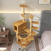 ราคา คอนโดแมวราคาถูก แผงไม้เนื้อแข็ง ไม่สั่นไหว คอนโดแมว condoแมว คอนโดแมวใหญ่ คอนโดแมวไม้จริง บ้านไม้แมว คอนโดแมวไม้ (26634593065)