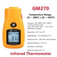 ราคา 5PCS BENETECH -32~280 Digital Infrared Thermometer GM270 Non-Contact Handheld Laser IR Pyrometer In (57002937996)