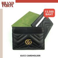 ราคา NEW GUCCI BLACK MARMONT CARDHOLDER ปี 2025 (2918759360)