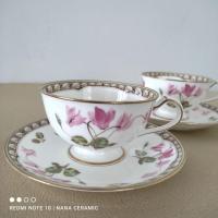 ราคา ชุดกาแฟ noritake japan เนื้อ bone (7795542828)