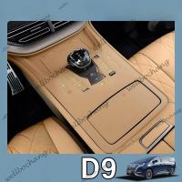 ราคา เหมาะสําหรับ Byd Denza D9 แผงควบคุมกลางแผ่นป้องกันซิลิโคนลูกบิดเกียร์ Anti-Scratch Protector Pad อุปกรณ์ตกแต่งภายในรถยนต์อุปกรณ์ตกแต่ง (29173415517)