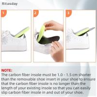 ราคา Ritasday คาร์บอนไฟเบอร์พื้นรองเท้าสําหรับชายวิ่งกีฬาเท้าใส่รองเท้า Breathable แผ่นหญิงกีฬารองเท้า-pad Orthotic รองเท้ารองเท้าผ้าใบ Insoles ใหม่ (45950968276)