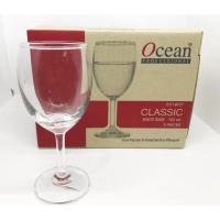 ราคา แพ็ค 6 ใบ แก้วไวน์ CLASSIC WHITE WINE ขนาด 7 ออนซ์ Ocean Wine Glass WHITE WINE Size 7 oz. Pack 6 (3481217267)