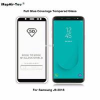 ราคา กระจกนิรภัย กันรอย กาวเต็ม เต็มจอ เก็บขอบ 5D Samsung Galaxy J6 2018 สีดำ (4351927174)