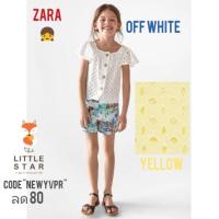 ราคา New เสื้อผ้าเด็ก Zara Swiss Embroidery Shirt : 2 colors (2031654063)