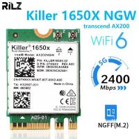 ราคา การ์ดบลูทูธ Intel WiFi Intel Killer 1650x. Wifi 6 AX200NGW. AX200 การ์ดเครือข่ายไร้สาย M2 ไร้สาย Optimal สําหรับเกม (24827961038)