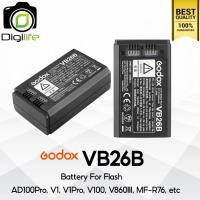 ราคา Godox Battery VB26, VB26B - For Flash V1, V1Pro , V100, V860III, AD100Pro, MF-R76, etc / Digilife Thailand (9304785418)