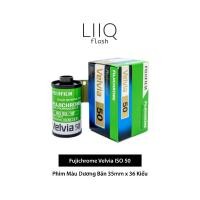 ราคา Fujichrome Velvia Film ISO 50, Color Reversal, 135/35mm x 36 Type, Date Print for Film Cameras - LIIQ Flash (29040042419)