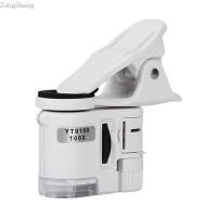 ราคา Zong โทรศัพท์มือถือคลิปบนเลนส์กล้องจุลทรรศน์พร้อม LEDs กล้องจุลทรรศน์พกพาสะดวก (41128189252)