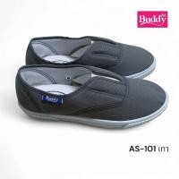 ราคา Buddy AS-101 รองเท้าผ้าใบสุภาพสตรีและสุภาพบุรุษ Basic Sport Style (25593777177)