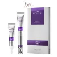 ราคา MISSHA Time Revolution 500 Shot Retinol Eye Cream + ชุดรีฟิล (40650270957)