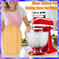 ราคา [คุณ] Mixer Moving Aid เครื่องผสมไม้ Slider Heavy Duty ไม้ไผ่แผ่นเลื่อนสําหรับ Kitchenaid Stand Mixer – ถาดเครื่องไม้กันลื่นสําหรับการเคลื่อนไหวง่ายบนเคาน์เตอร์ครัว (50204987933)