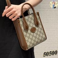 ราคา มีใบเสร็จรับเงิน ของแท้ ใหม่เอี่ยม GUCCI Retro คลาสสิค กระเป๋าถือ มาพร้อมกับ สายสะพายไหล่ รับประกันสองปี (55602821644)