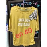 ราคา เสื้อสาวอวบ อ้วน เสื้อมือสอง อก 40 ค่ะ (4048434630)