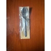 ราคา ช้อนส้อมติดโบว์อยู่ในถุงพลาสติก Fork and spoon with a ribbon, packed in a plastic bag (45301674508)