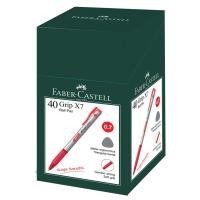 ราคา Faber Castell Grip X หลอดปากกาลูกลื่น 40 (สีแดง 0.7มม.) (54553602903)