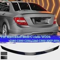 ราคา W204 Car Rear Tail Trunk Spoiler For Mercedes Benz C CLASS Sedan C180 C200 C220 C250 C300 C320 C350 (45004679143)