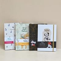 ราคา Disney A5 Hard Shell สมุดบันทึกเส้นแนวนอนสมุดบันทึกการ์ตูน Notepad เครื่องเขียน (26766032236)