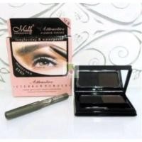 ราคา EYEBROW POWDER MN ME NOW MENOW EYELINER COMPACT 2 IN 1 FIRST VERSION E449 (26216066960)