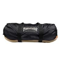 ราคา Thrasher Logo Duffel Bag Black/Grey (43300622627)