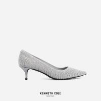 ราคา KENNETH COLE รองเท้าส้นสูงผู้หญิงรุ่น RILEY KNIT 50 PUMP SILVER สีเงิน ( HEL - KS85226KN-040 ) (48654909315)