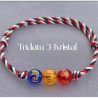 ราคา TRIDATU THREE CRYSTAL AURA REJEKI BRACELET (48355566955)