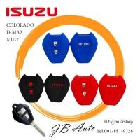 ราคา ซิริโคนกุญแจรถISUZU ปลอกกุญแจรถยนต์ ซิลิโคนกุญแจยนต์ ตรงรุ่น ISUZU D-MAX MU-7 COLORADO (40861724303)