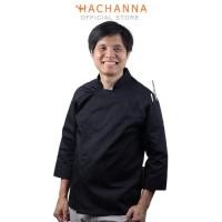 ราคา ชุดเชฟแขนยาวสีดำซ่อนรังดุม เสื้อเซฟสีดำ (40354493289)