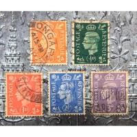 ราคา แสตมป์เก่าต่างประเทศ จำนวน 5 ดวงประทับตรา (6611769704)