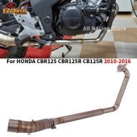 ราคา Slip On For HONDA CBR125 CBR125R CB125R CBR 125 125R 2010 - 2016 Motorcycle Exhaust Muffler Escape (26894161883)