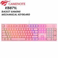 ราคา KEYBOARD GAMING MECHANICAL HAVIT GAMENOTE (KB871L) RGB PINK BLUE SWITCH (24014464462)