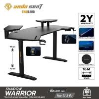 ราคา Anda Seat Shadow Warrior Gaming Desk 160x60 cm (AD-D-DD1-1600L-02-B) โต๊ะปรับระดับไฟฟ้า โต๊ะเกมมิ่ง (23148545008)