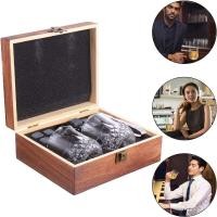 ราคา กล่องบรรจุภัณฑ์แก้วกล่องวิสกี้กล่องเก็บแก้วไวน์ไม้คู่น้ําแข็งทาร์ทาร์ขายส่งชุดของขวัญวิสกี้ NAN3 (45755288013)